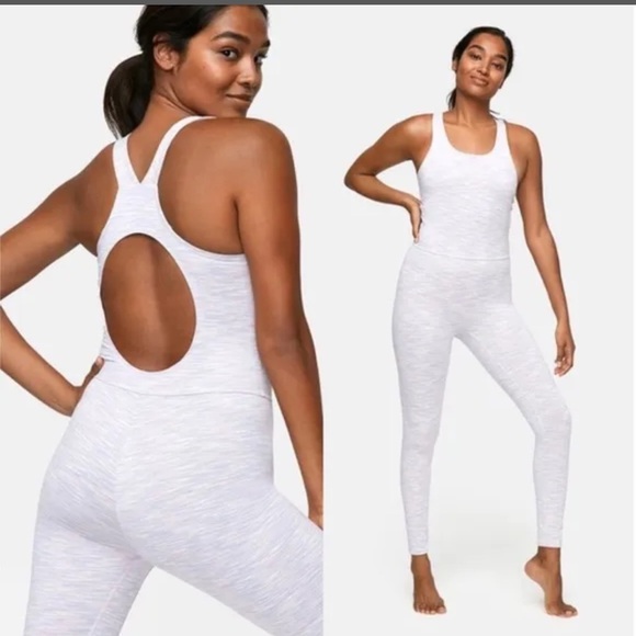 Outdoor Voices Pants - Outdoor Voices•Freeform Unitard Onsie Bodysuit•Grey•Size Large